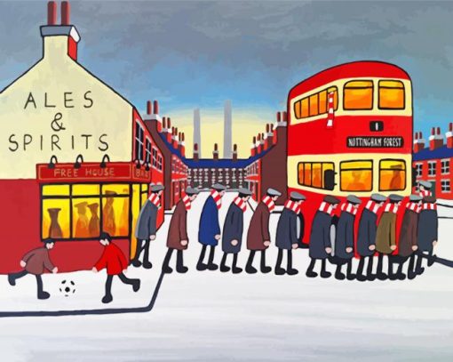 Nottingham Forest Art Paint By Numbers