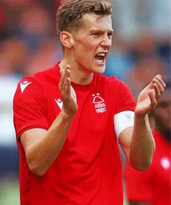 Ryan Yates Nottingham Forest Paint By Numbers