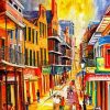 Aesthetic Bourbon Street Paint By Numbers