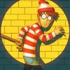 Where's Wally paint by numbers