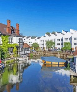 Marlow Buckinghamshire paint by numbers