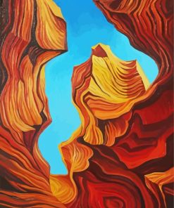 Antelope Fall paint by numbers