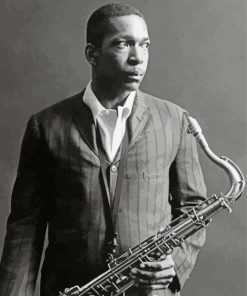 The Jazz Saxophonist John Coltrane paint by numbers