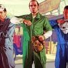 Niko Bellic Grand Theft Auto Gta Game paint by numbers