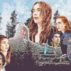 Wynonna Earp paint by numbers