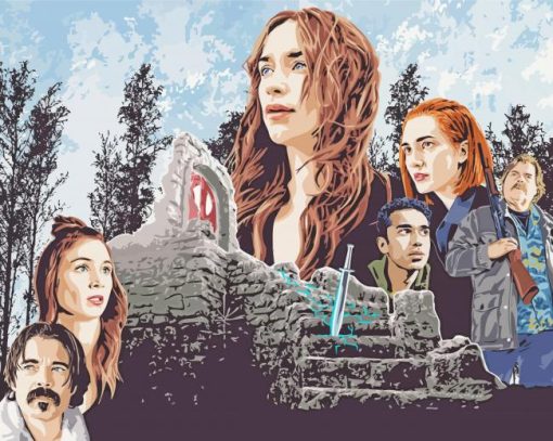 Wynonna Earp paint by numbers
