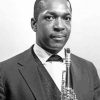 Monochrome John Coltrane paint by numbers