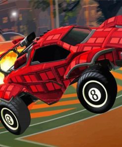 Rocket League paint by number