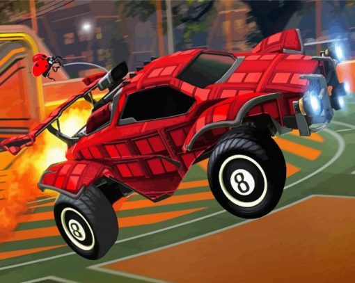 Rocket League paint by number