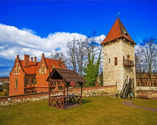 Castle Saltworks paint by numbers