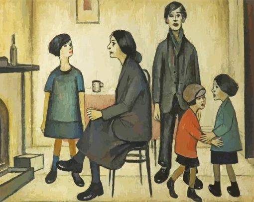 Discord 1 By Lowry paint by number