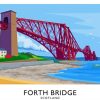 Forth Bridge Art paint by number