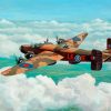 Aesthetic Handley Page Halifax paint by number