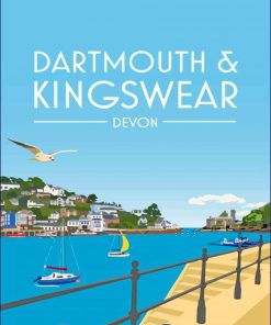 Kingswear Poster paint by numbers