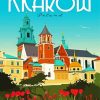 Krakow Poland paint by numbers