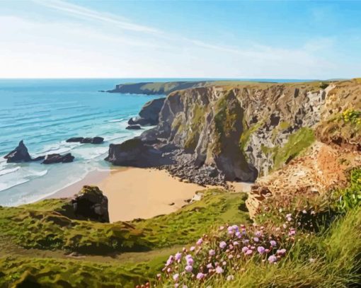 Plymouth South West Coast paint by numbers