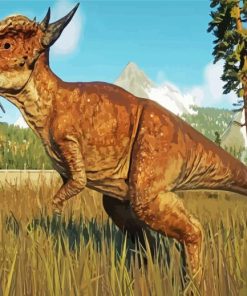 Stygimoloch paint by numbers