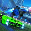 Green And Blue Cras Rocketleague paint by number