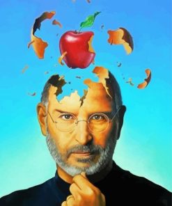 Steve Jobs paint by numbers