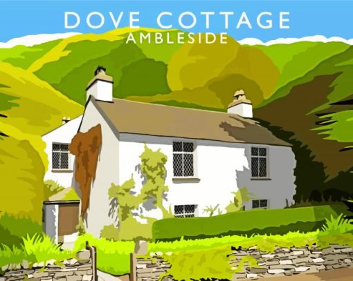 Ambleside England paint by numbers