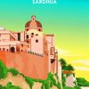 Sardinia Poster paint by number