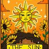 Sun Tarot paint by number