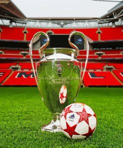 Wembley Football Stadium paint by numbers