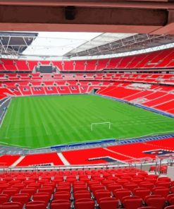 Wembley Football paint by numbers