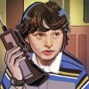 Will Byres Stranger Things paint by numbers