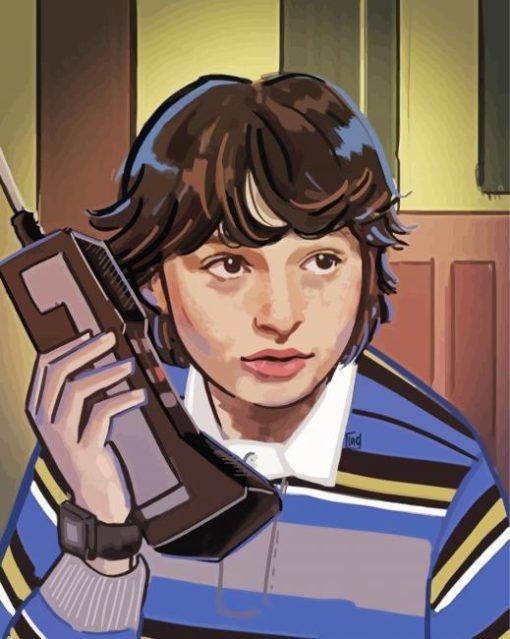 Will Byres Stranger Things paint by numbers
