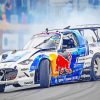 Aesthetic Drift Car paint by numbers