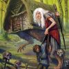 Baba Yaga paint by numbers