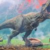 Dinosaur In Jurassic Park paint by numbers