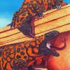 Gila Monsters paint by numbers