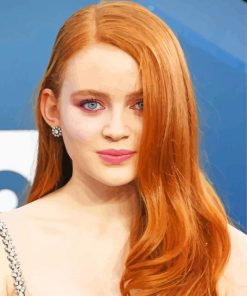 Sadie Elizabeth Sink paint by numbers