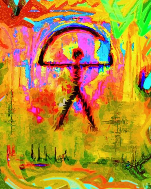 Indalo Man Paint by numbers