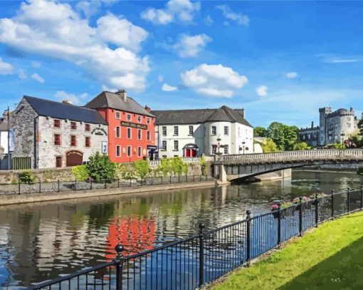 Ireland Kilkenny Paint by numbers