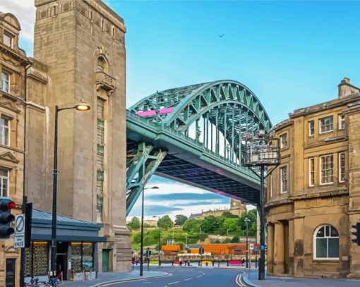 Newcastle upon Tyne Paint by numbers