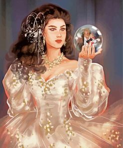 Sarah Williams From Labyrinth Paint by numbers