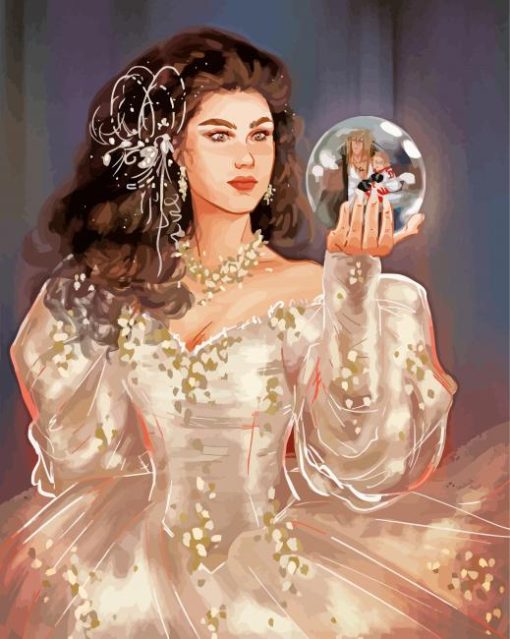 Sarah Williams From Labyrinth Paint by numbers