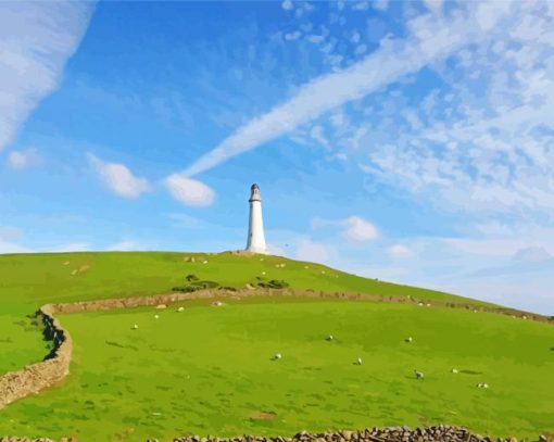 Sir John Barrow Monument England Paint by numbers