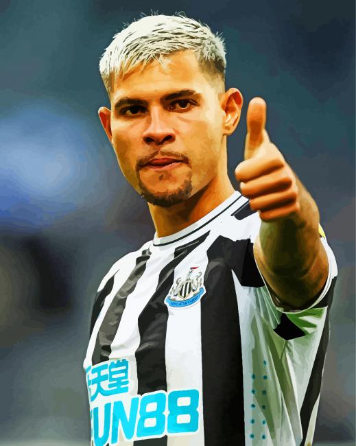 Bruno Guimaraes Rodriguez Moura Paint by numbers