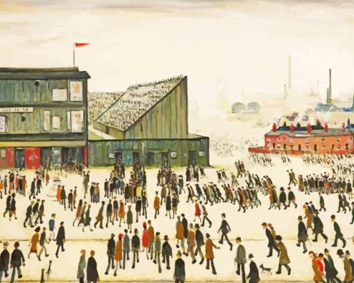 Going To The Match Paint by numbers
