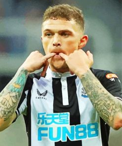 Kieran Trippier Paint by numbers