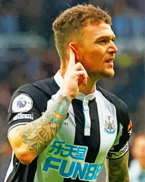 Kieran John Trippier Paint by numbers