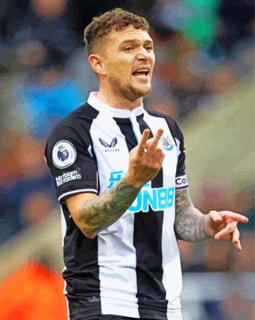 Kieran Trippier Football Player Paint by numbers