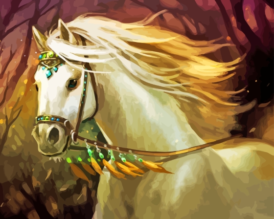 Asfaloth Paint by numbers