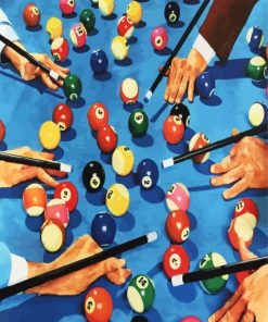 Billiard Game Paint by numbers