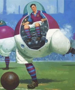 Burnley FC Art Paint by numbers