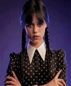 Jenna Ortega Wednesday Paint by numbers
